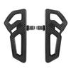 Empire Knight Rear Passenger Footpegs: Motorcycle Accessories for Universal Harley Models
