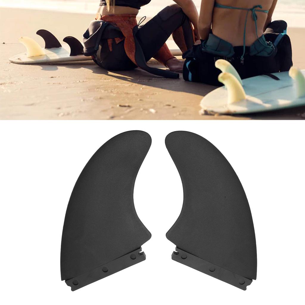 1 Paar Paddleboard-Finnen Ersatz Windsurfen PVC Surfbrett Longboard Heckfinne G7