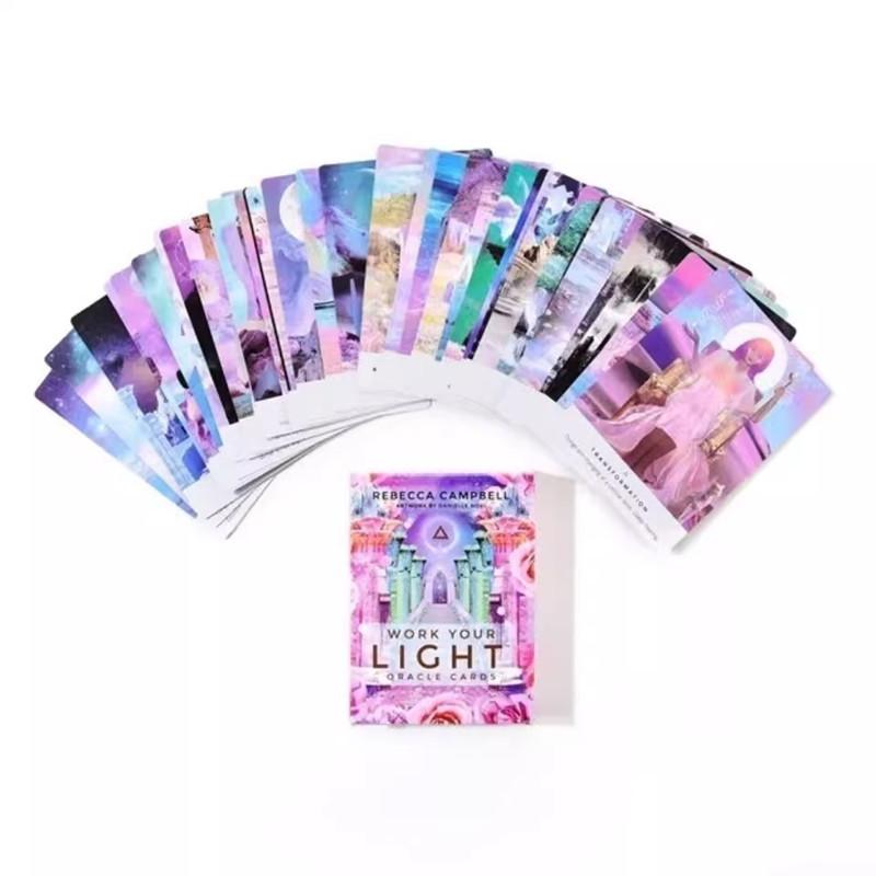 ÇAKRA Tarot Kartı PDF Kehanet için Kahin Kartları Kişisel Kullanım Oyun Oyna Kutu Oyunu