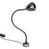 7W LED Light with Flexible Gooseneck and Magnet Base 6000K Work Lamp for Workbench Lathe Grill Workshop Industrial Lighting