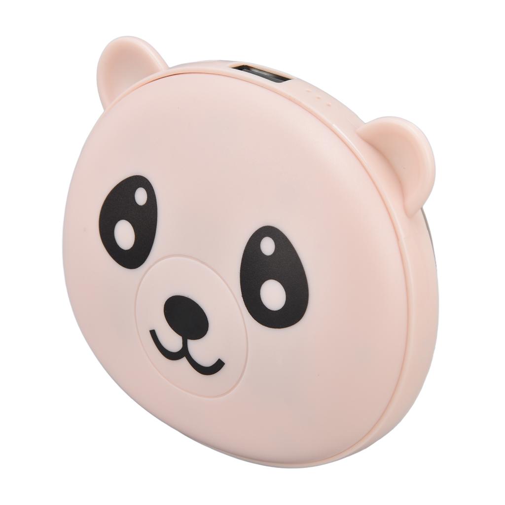 Hand Warmer   Portable Double Sides Heating USB Rechargeable Winter Heater with USB Cable for School   Home