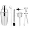 Cocktailshaker-Mixer aus Edelstahl Wein Martini Boston Shaker Für Barkeeper Drink Party Barwerkzeuge 550ML/750ML