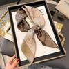 Silk scarf women's neck new scarf with coat 70 small square scarf scarf mother high-end scarf