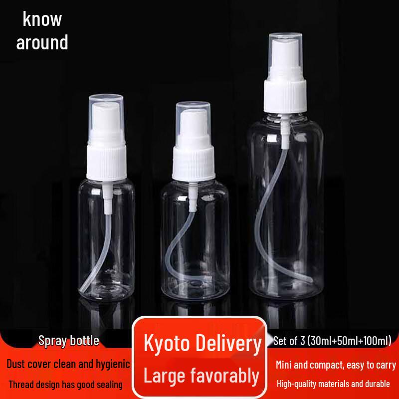 Travel Cosmetic Spray Bottle Refill Set