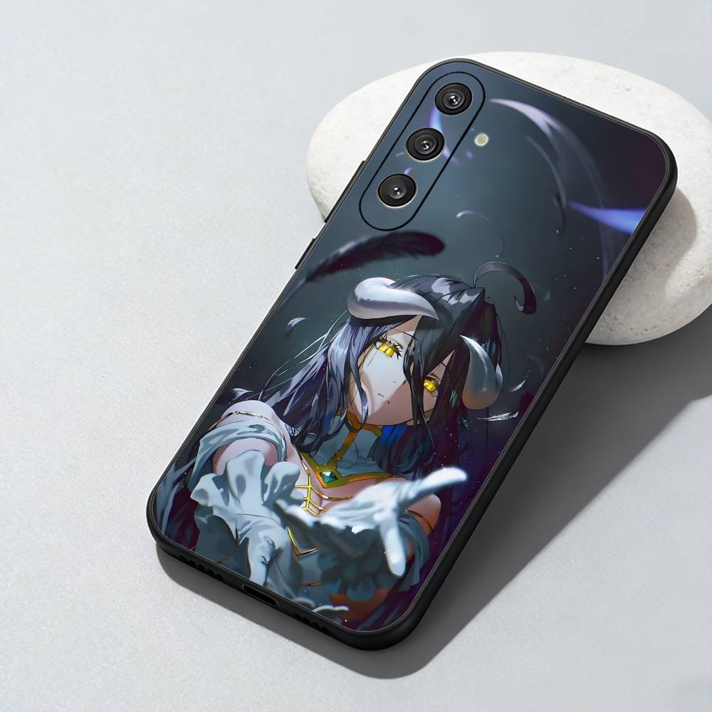 A-ALBEDO From Overlord-S Phone Case For Samsung Galaxy A73,A72,A71,A70,A52,A51 Others Soft Black Cover