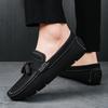 Man's Luxury Brand Loafers Sneakers 46 Comfortable High Quality Men Casual Shoes Fashion Genuine Leather Suede Moccasins Flat Dr