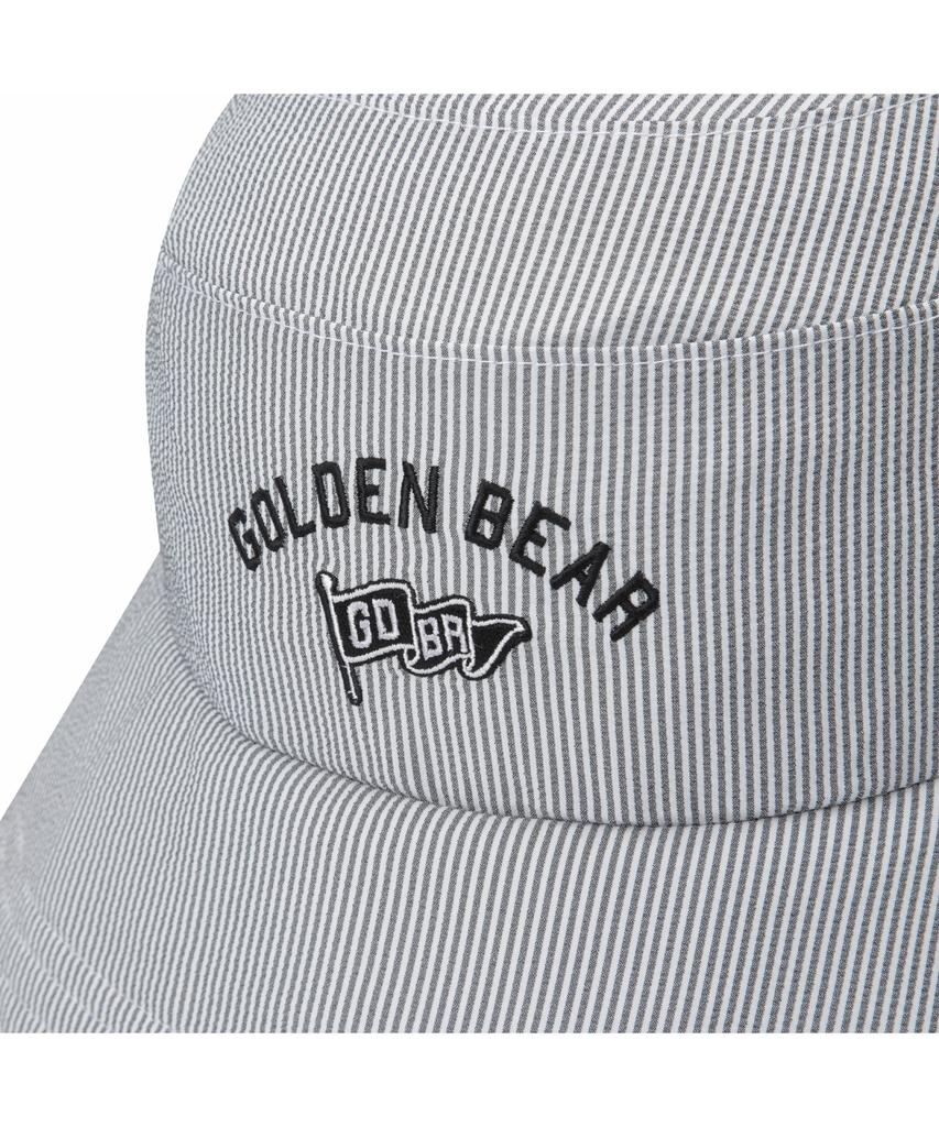 Goldeunbeeo (W) Seersucker Slit Bucket Hat G6Rax26231Bkx