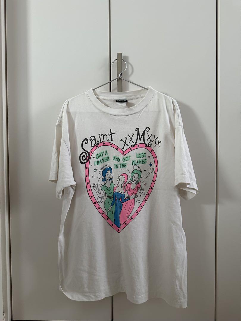 

[USED] SAINT Mxxxxxx 21AW HEART TEE (L)
