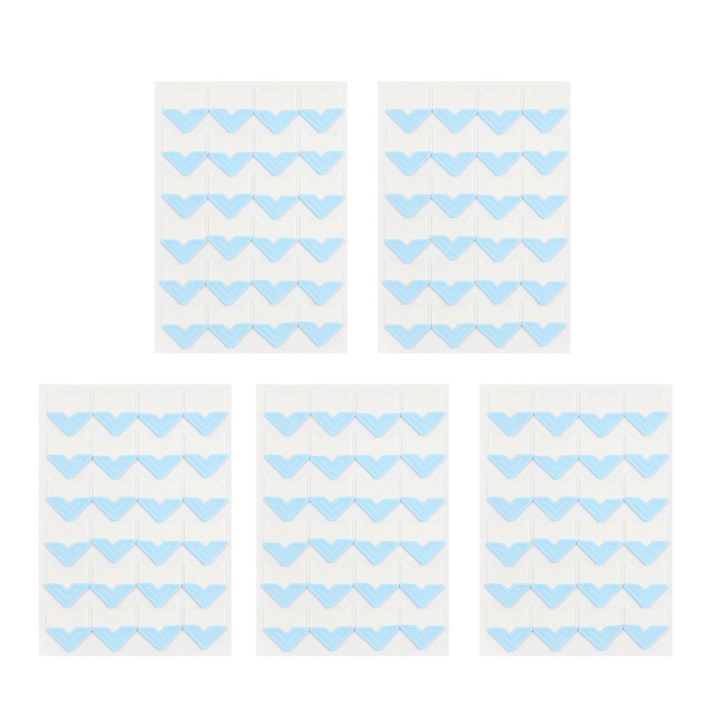 5 Stück selbstklebende Aufkleber für Fotoalben, dekorative Papieraufkleber, Bilderalbum-Eckaufkleber, Zubehör