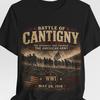 Schlacht von Cantigny Erster Weltkrieg 28. Mai 1918 T-Shirt | Historisches Militär-T-Shirt