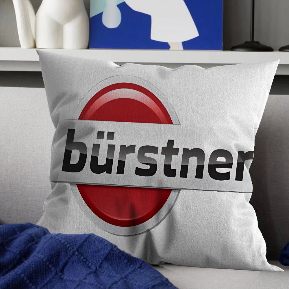 Burstner Cushion Cover Car Throw Pillow Case For Sofa Car Christmas Gift 40x40cm 45x45cm