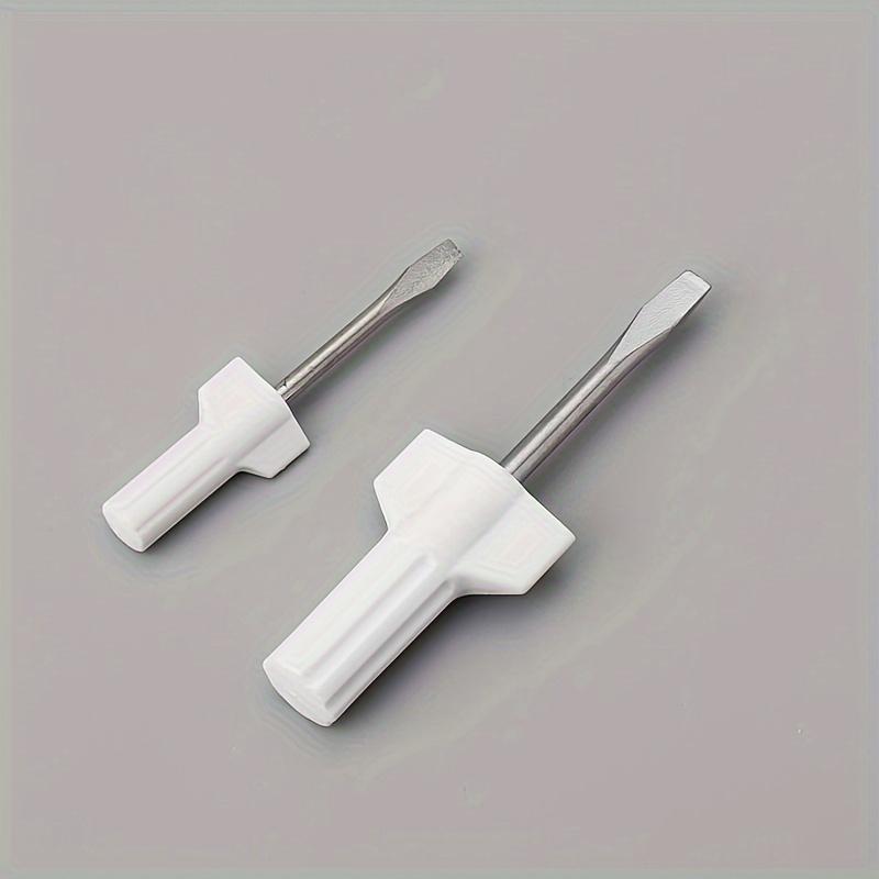 4pcs Set Sewing Machine Cleaning Brush Dust Tweezers Flat Mouth Screwdriver Tool