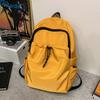 Fashionable Simple Nylon Cloth Women's Large Capacity Lightweight Travel Schoolbag Niche Casual Drawstring Backpack Backpack
