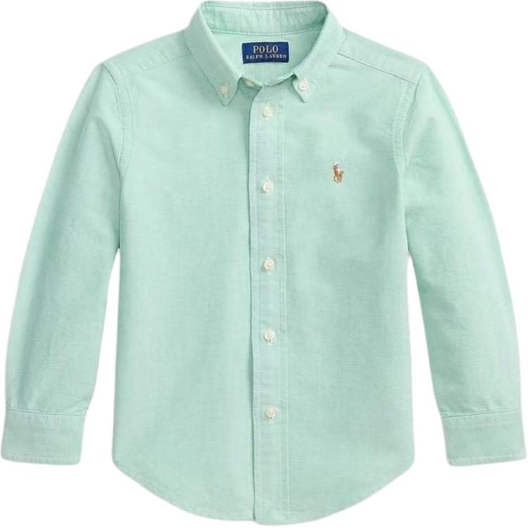 Polo Ralph Lauren Casual Shirt Pony Embroidered Button-Down Long Sleeve Standard Fit Kids Kids shirts 323A12748-001
