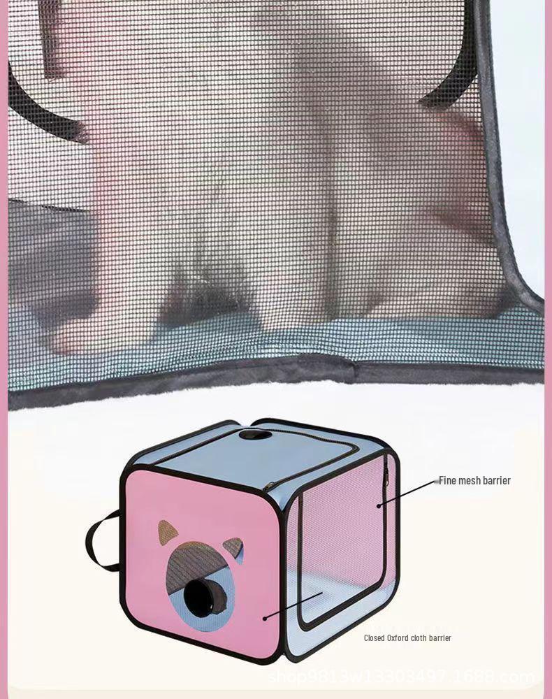 Tragbare Faltbare Haustier-Trockenbox: Katzen- & Hunde-Fön für den Heimgebrauch