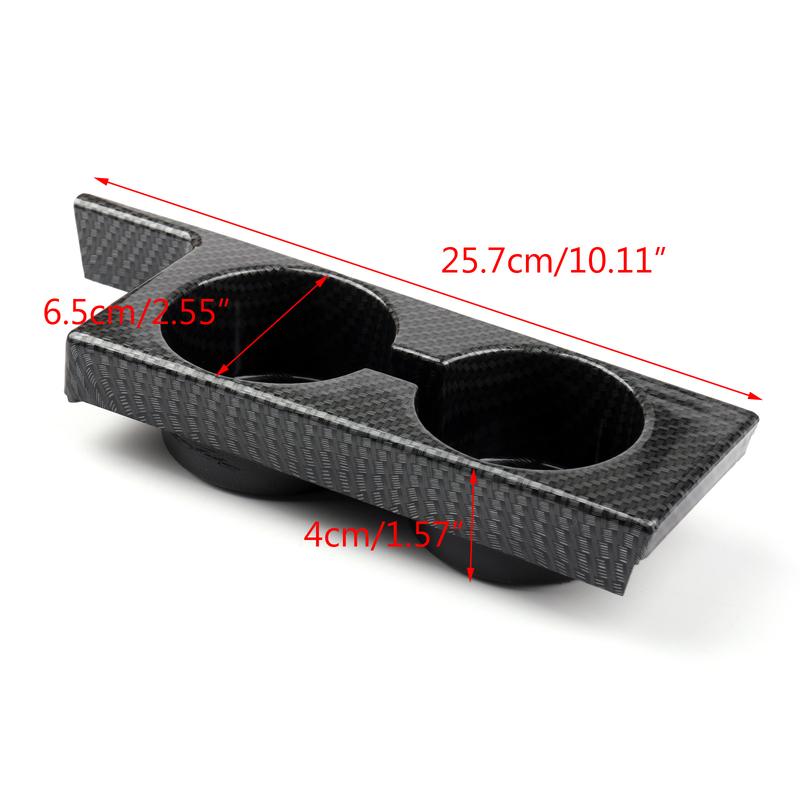 Artudatech New Front Cup Holder For BMW E39 5-Series 97-2003 528I 525I 530I 540I M5 Carbon