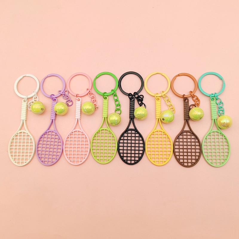 Mini Portachiavi Festa del Tennis Gadget Festa Tennis Portachiavi Pallina da Tennis Ciondolo Borsa da Tennis Portachiavi Sportivo Per Ragazzi Ragazze Carnevale Scolastico Ricompensa