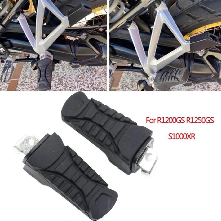 Motorcycle Rear Foot Pegs with Anti Oxidation Properties, Enhancing Riding Comfort for R1200GS R1250GS S1000XR Travelers
