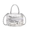 Modern Chic Korean Chain Quilted Bucket Bag For Women 2023 New Trendy Shoulder Crossbody Handbag