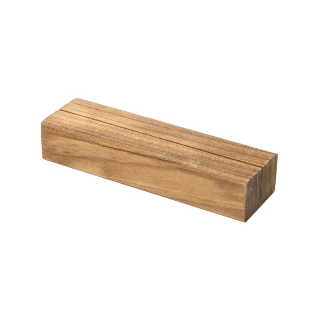 Party Photo Picture Wooden Elegant Rustic Sign Display Stand Place Card Holder Decoration Note Holder
