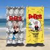 Dessin Animé P-Popeye-S Serviette Fraîche Douce Piscine Cadeau Pour Voyage Salle de Sport Douche Camping Séchage Rapide Sport Grande Serviette de Plage