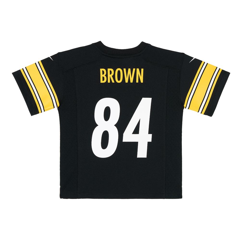 Nike X NFL Kolaborace Dětské Rychleschnoucí Tričko 84 Sportovní Výstřih do V Pruhované Krátký Rukáv Dětská Topy 3Z1B3N9P9-BROWN