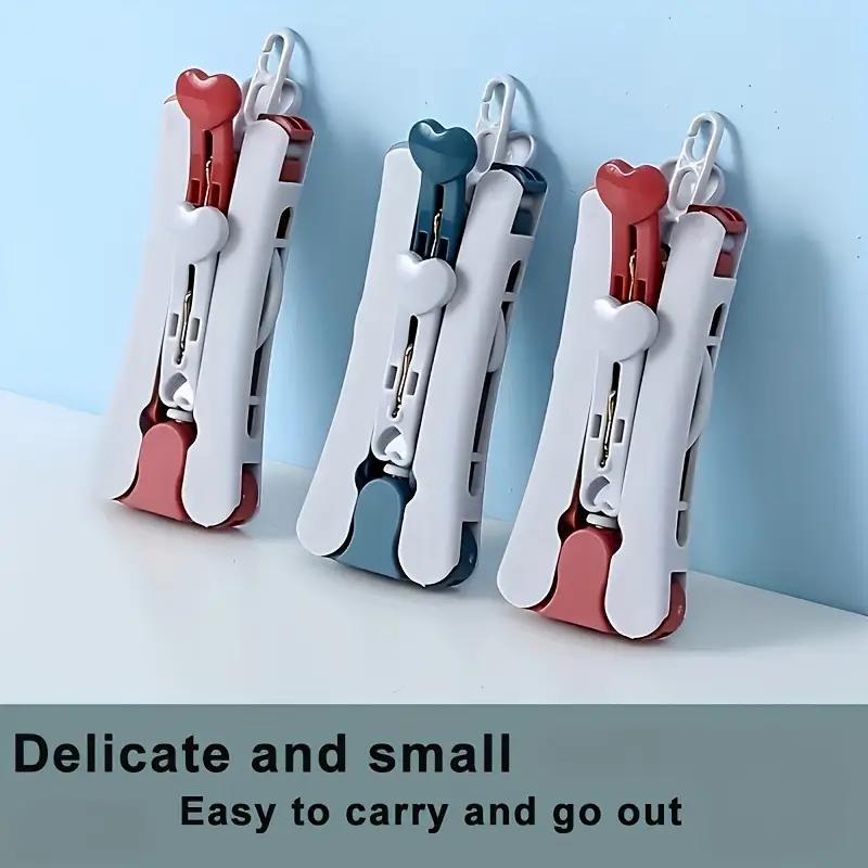 Multifunctional Folding Hanger Simple Portable Outdoor Travel Home Magic Clothes Drying Rack Non-slip Hanger