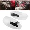 10mm Universal Motorcycle Handguard Acrylic Motorbike Handlebar Wind Shield Fit for YamahaTransparent