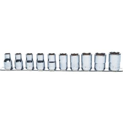 Yamashita Industrial Research Institute Drive Socket Rail Set (Ko-ken) 10-Piece 12.7mm Set, Hexagonal, RS4400M/10, 10-Piece