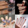 Wearable Manicure French Fake Nails Valentine's Day Press On Nails Waterproof Nail Tips  Women