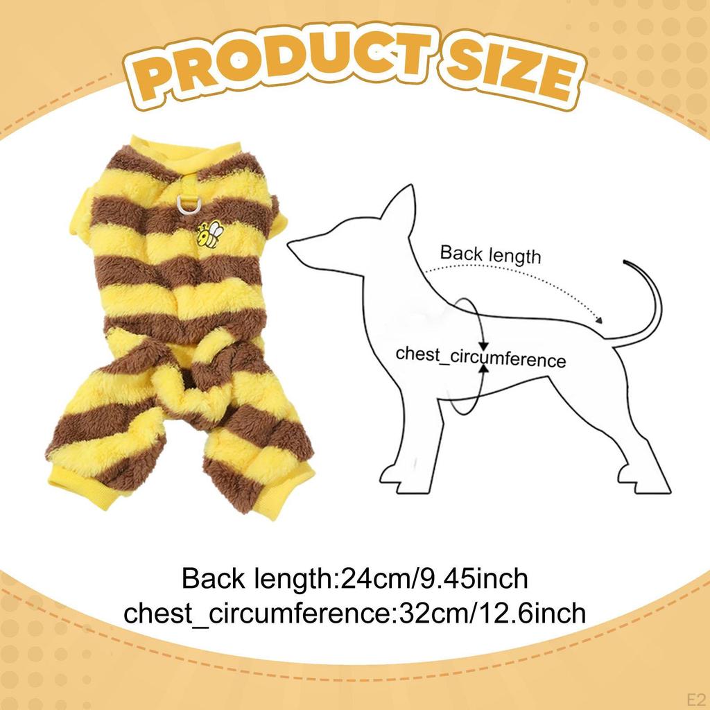 Dog Sweatshirt Cosplay Sweater Clothing Puppy Apparel Soft Funny Pullover Clothes for Party