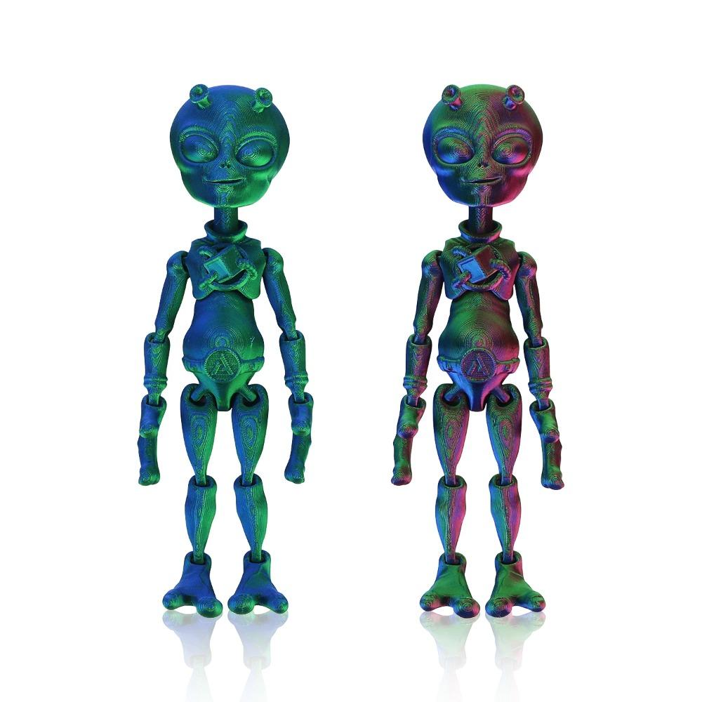 Alien model ornament joint can be moved Halloween creative toy gift decompression parent-child interaction
