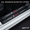 wzbn2 Carbon Fiber Car Door Sill Threshold Protector Auto Sticker Decals For Seat Leon 5f Ibiza 6l 6j Leon 1p Cushion Altea Xl Leon Mk