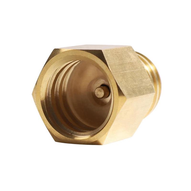 Adaptador Convertidor de Gas CO2 para Sodastream Tr21-4 Hembra a Rosca Macho Tr21-3 Salida de Tanque Quooker Cube Cobre