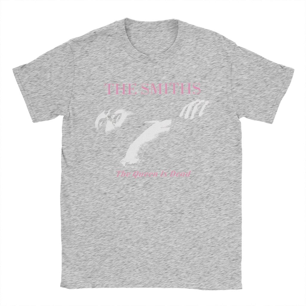 The Smiths The Queen Is Dead 100 Cotton T Shirt For Unisex's Summer Y2K Fun T Shirts O Neck Hip Hop Tees Oversize Casual Clothing