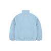 MLB New York Yankees Velvet Jackets Unisex Light Blue Stand Collar Moderate 3AJPF2916-50BLL