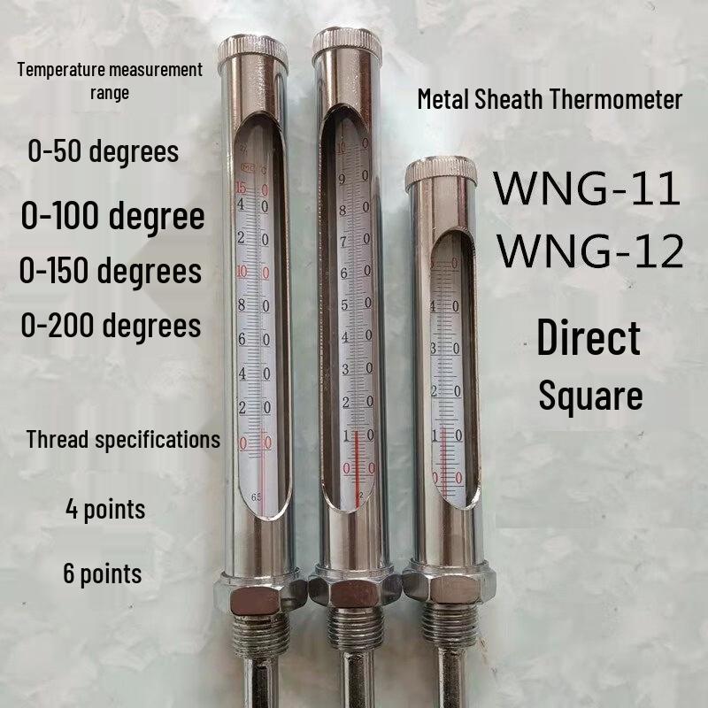 Stainless Steel HVAC Water Temperature Gauge (CN version)