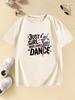 Graphic Just A Girl Who Loves Dance Funny T Shirts Kids Childrens Tshirt Girls Shirt Sleeve Summer Spring Casual Top Tee Shirt