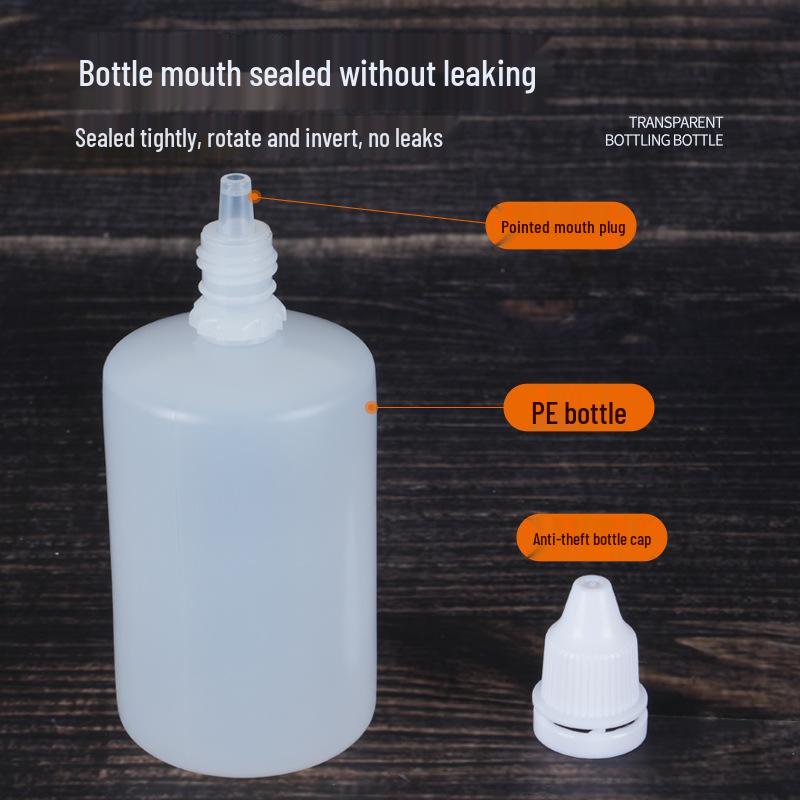 Squeeze Plastic Eye Dropper Bottles: 5ml, 10ml, 20ml for Eye Drops or Ink