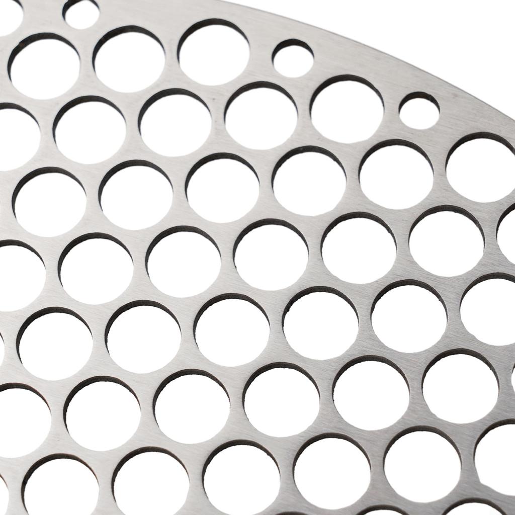 Stainless Steel Roasting Rack Round Mesh BBQ Mat for Charcoal Grilling