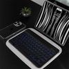 Wireless Bluetooth Keyboard Mouse Set RGB Backlit for Phone Tablet PC 10inch Multi Color