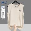 T-shirt da uomo senza maniche in cotone
