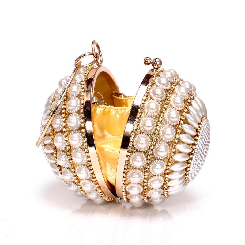 Evening Banquet Banquet Clutch Bag Evening Wear Metal Bag Female Bag