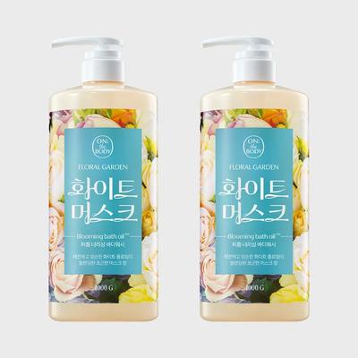 _On the Body Floral Garden Body Wash 1000g White Musk X 2