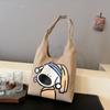 Office workers portable tote bag canvas tote bag cute messenger bag handbag handbag Bao Ma going out handbag