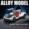 1:32 Pagani Zonda R Huayra Bc Sportwagen Spielzeugmodelle Legierung Druckguss Sound Licht Türen Öffnen Rückzieher Mini-Supersportwagen Für Jungen Geschenke