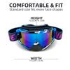 Radsportbrille Motorradbrille Sport Fahrrad Mountainbike Brille Austauschbare Mehrteilige Kombination