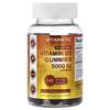 Vitamin D3 Gummies, Sugar Free, Natural Blackberry, 125 Mcg (5,000 IU), 120 Gummies