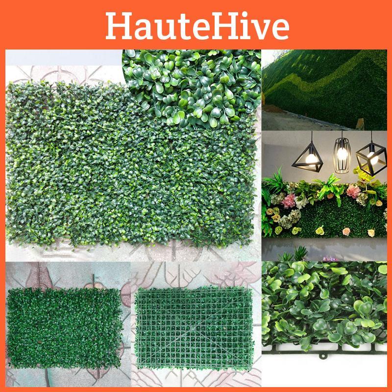 Üppige künstliche Gartenhecke mit realistischer Efeu-Ranke für elegante Dekoration