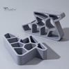 Heavy Duty Door Stop 2/3/4Pcs Window Stopper with Track Lock, Safety Non Slip Wedge Wedge, No-Tool Installation Balcony Security
